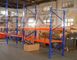 Βιομηχανικά ράφια αποθήκευσης αποθηκών εμπορευμάτων, βιομηχανικό ενιαίο διπλάσιο ραφιών παλετών που πλαισιώνεται προμηθευτής